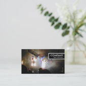 Edge-Label - verlichtingsarray Visitekaartje (Staand voorkant)