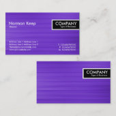 Edge-Label - Violet textuur in penseelvorm Visitekaartje (Voorkant / Achterkant)