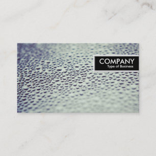 Edge Label - Waterdruppels op glas 01