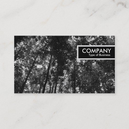 Edge Label - Woodland Canopy 01 BW (Voorkant)