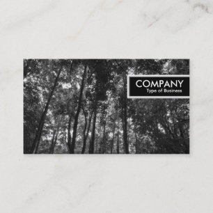 Edge Label - Woodland Canopy 02 BW