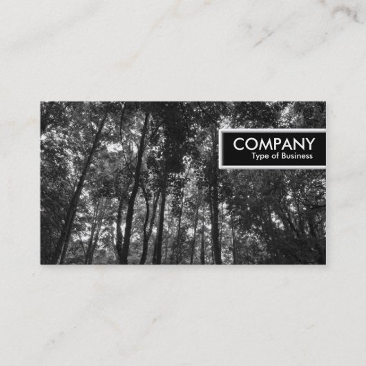 Edge Label - Woodland Canopy 02 BW (Voorkant)