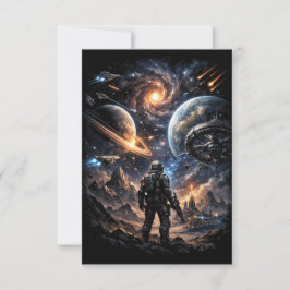 Edge of the Galaxy Bedankkaart