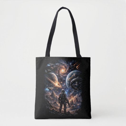 Edge of the Galaxy Tote Bag (Voorkant)