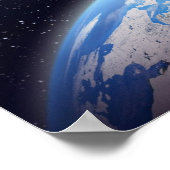 Edge of the Multiverse: Contemplative Space Art Poster (Hoek)