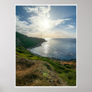 Edge of the Sunlit Coast Poster