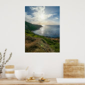 Edge of the Sunlit Coast Poster (Keuken)