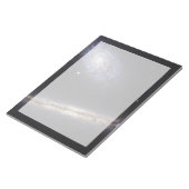 Edge-On Galaxy NGC 4302 & gekantelde Galaxy NGC 42 Notitieblok (Schuin)