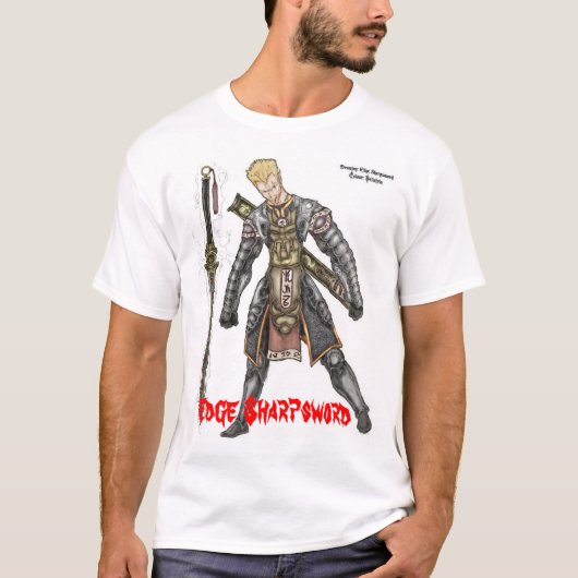Edge Sharpsword in Demon Armor T-shirt (Voorkant)