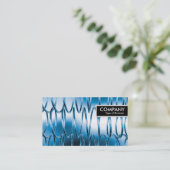 Edge Tag - Springs Blauw Visitekaartje (Staand voorkant)