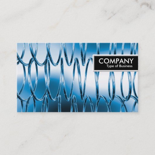 Edge Tag - Springs Blauw Visitekaartje (Voorkant)