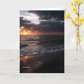 Edge-Wenskaart Kaart (Gele Bloem)