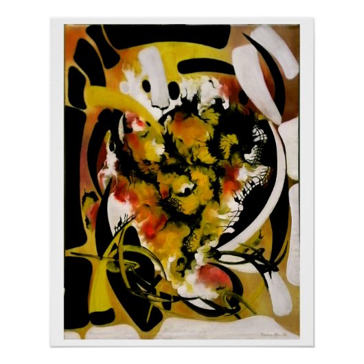 "Edge with Continuation", glanzend Poster (Voorkant)