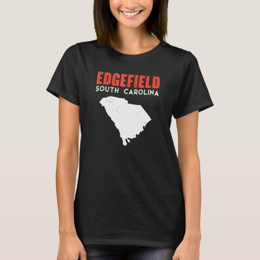 Edgefield South Carolina USA State America Travel T-shirt (Voorkant)