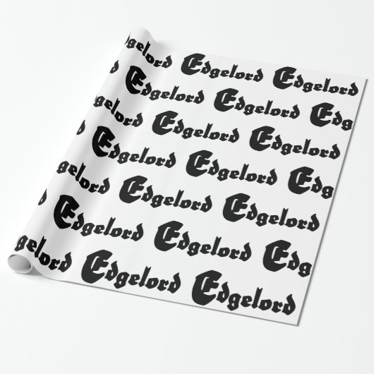 Edgelord Cadeaupapier (Uitgerold)