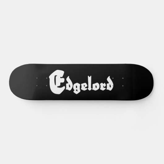 Edgelord Persoonlijk Skateboard (Horizontaal)