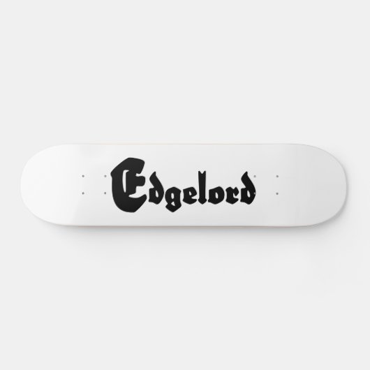 Edgelord Persoonlijk Skateboard (Horizontaal)