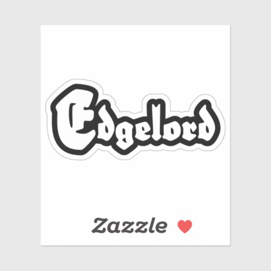 Edgelord Sticker (Vel)