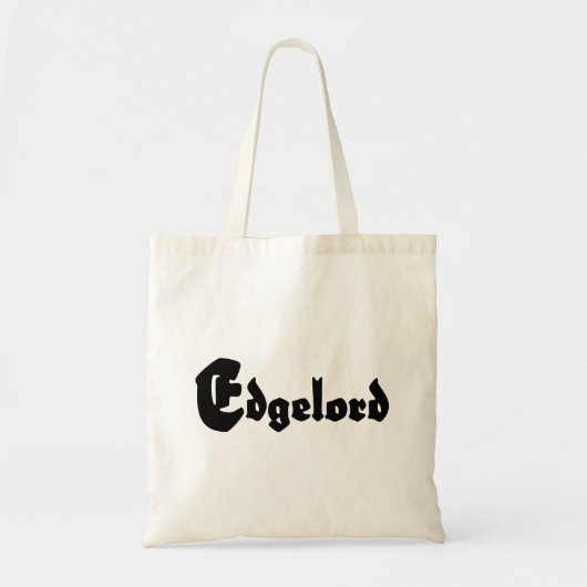 Edgelord Tote Bag (Voorkant)