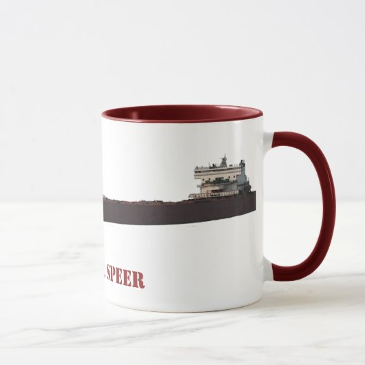 Edger B. Verzending van grote meren Mok (Rechts)