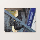 Edgeware Road Station Statue - 11x14 - 252 pcs. Legpuzzel (Horizontaal)