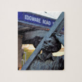 Edgeware Road Station Statue - 8x10 - 110 pcs. Legpuzzel (Verticaal)