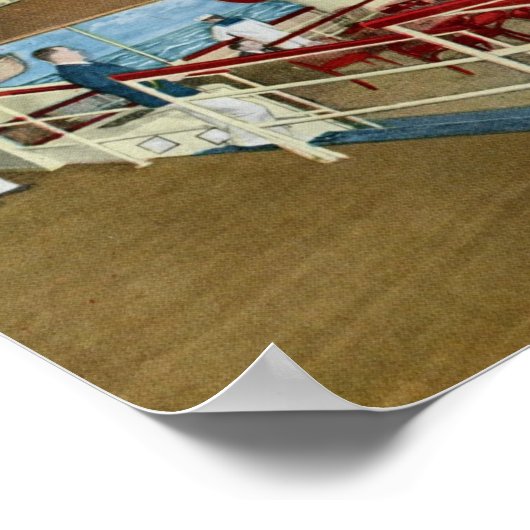 Edgewater Beach Hotel, Chicago Poster (Hoek)