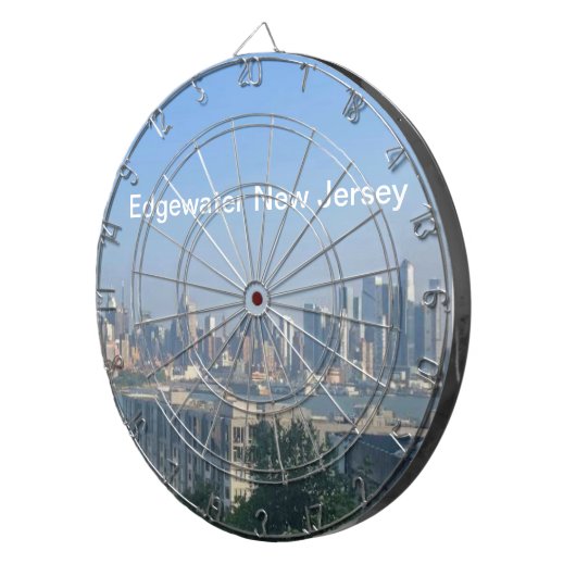 Edgewater Scene Dart Board Dartbord (Voorkant Rechts)