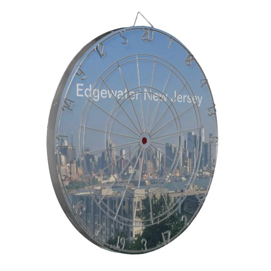 Edgewater Scene Dart Board Dartbord (Voorkant Links)
