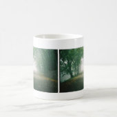 edgewood park leidt naar mist dubbelzijdig koffiemok (Center)