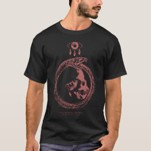 Edgy Alt Gothic Kleding Cyclus van het Leven Grung T-shirt