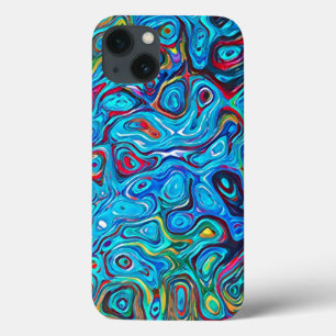 Edgy Artistic Swirls Liquid Abstract Case-Mate iPhone Case