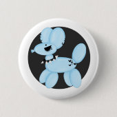 Edgy Balloon Dog Pin Button (Voorkant)
