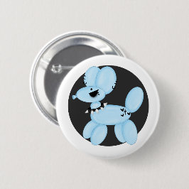 Edgy Balloon Dog Pin Button