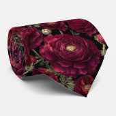 Edgy Birthday Gifts For Boyfriend Ranunculus Flora Stropdas (Opgerold)