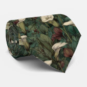 Edgy Birthday Gifts For Him Calla Lilies Stropdas (Opgerold)