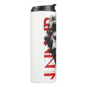 Edgy David Bust Modern Street Art Thermosbeker (Gedraaid links)