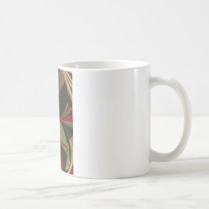Edgy Earth Kaleidoscoop Art Print Koffiemok