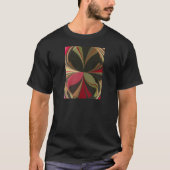 Edgy Earth Kaleidoscoop Art Print T-shirt (Voorkant)