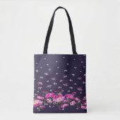 Edgy Elegance met het Floral Black Tas (Voorkant)