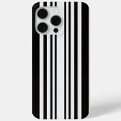 Edgy en luxe zwart-wit patroon iPhone Case-Mate iPhone Case (Achterkant)