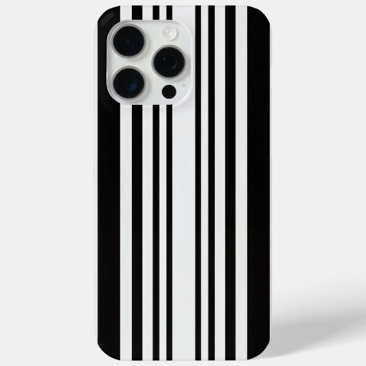 Edgy en luxe zwart-wit patroon iPhone Case-Mate iPhone Case (Achterkant)