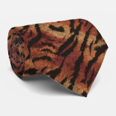 Edgy Fathers Day Animal Print Stropdas (Opgerold)