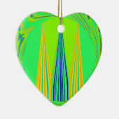 Edgy Geometrical Neon Design Keramisch Ornament (Rechts)