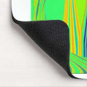 Edgy Geometrical Neon Design Muismat (Hoek)