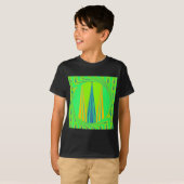 Edgy Geometrical Neon Design T-shirt (Voorkant volledig)