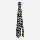Edgy Gift Ideas Camo Print Stropdas (Voorkant)
