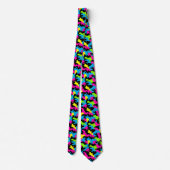 Edgy Gift Ideas Camo Print Stropdas (Achterkant)