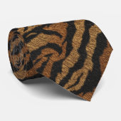 Edgy Gifts For Dad Tiger Stropdas (Opgerold)