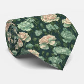 Edgy Gifts For Him Carnation Stropdas (Opgerold)